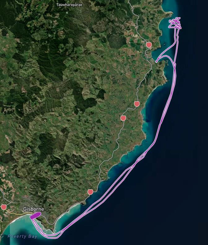 CG Gisborne SAR job Trac Plus 14 01 26