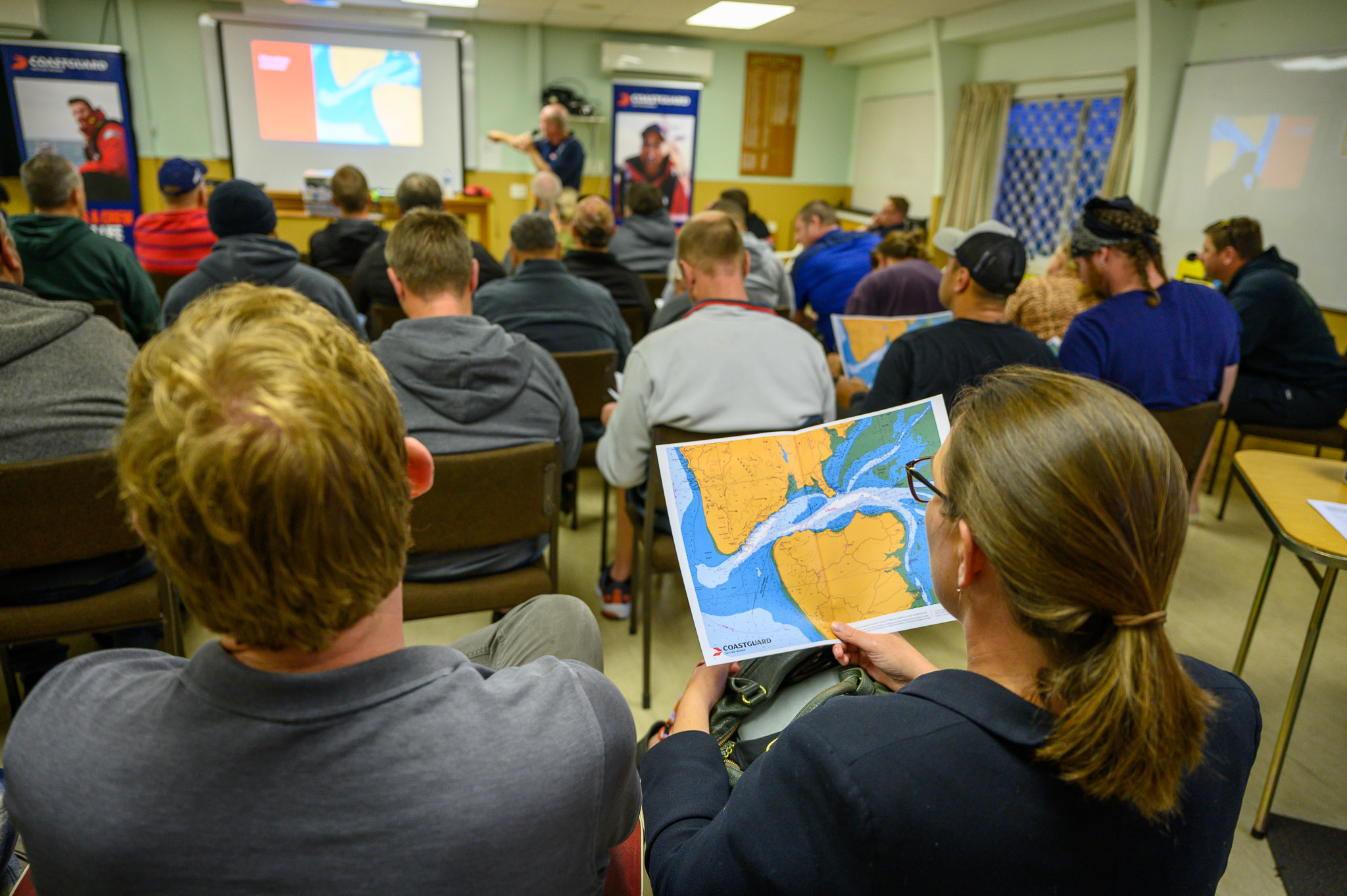 Coastguard Bar Awareness Seminar in Papakura 10 Oct 2024 PHOTO SUPPLIED