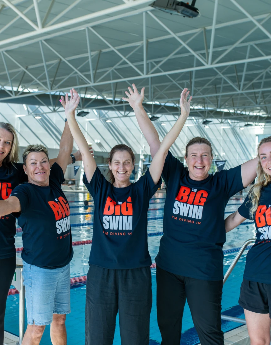 Coastguards The Big Swim PHOTO SUPPLIED Edited