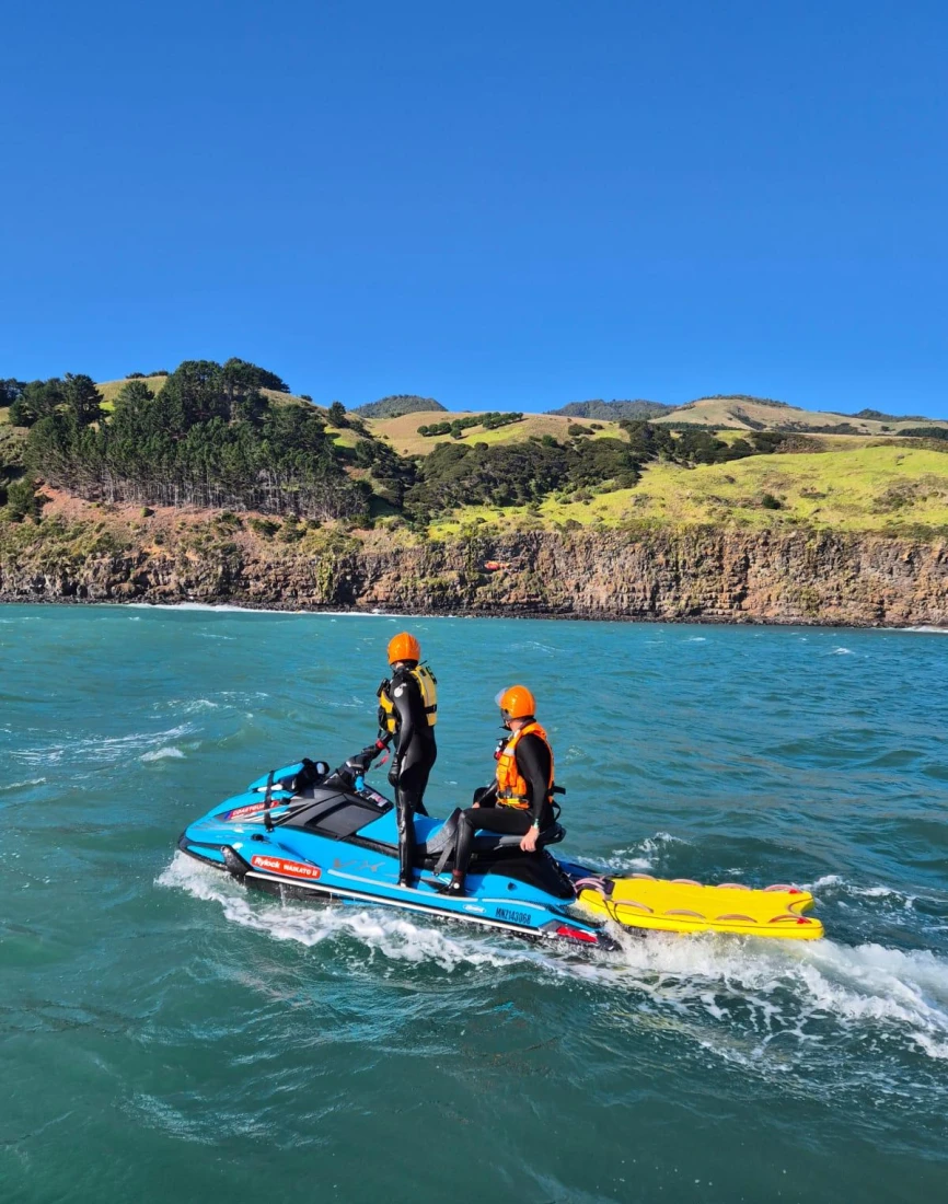 Coastguard Raglan jetski Rylock Waikato Rescue II