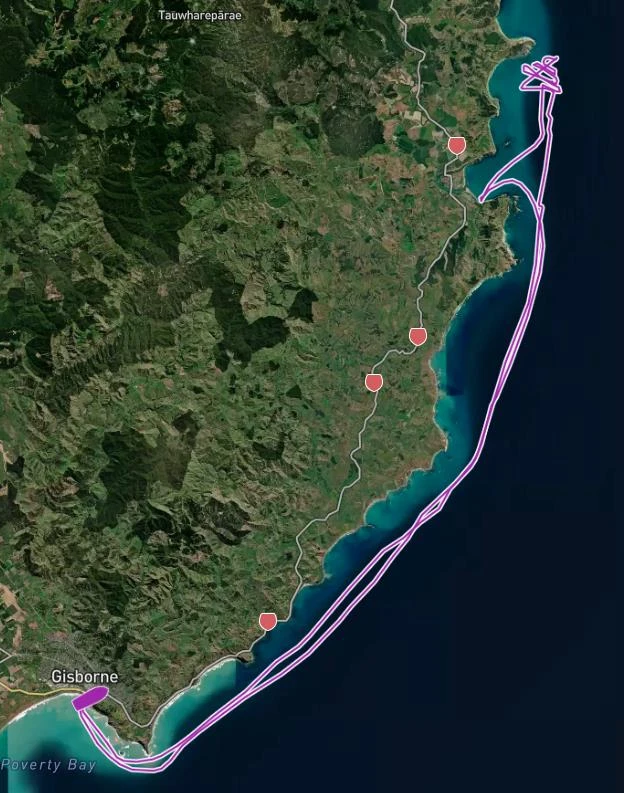 CG Gisborne SAR job Trac Plus 14 01 26